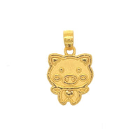 24k Cute Piggy Pendant