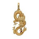 Gold Dragon Pendant