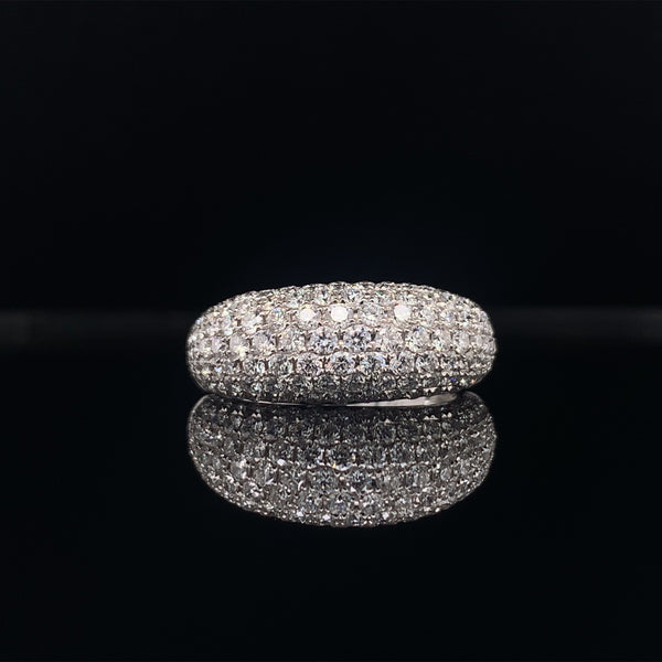 pavé setting dress ring