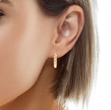 Geometric Hoop Earrings