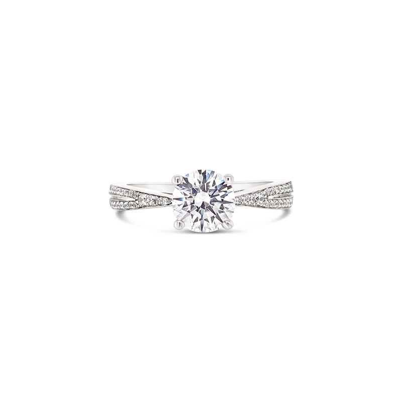 Tapered diamond band deals