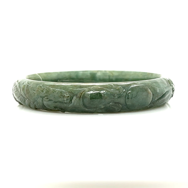 Jade Dragon Bangle
