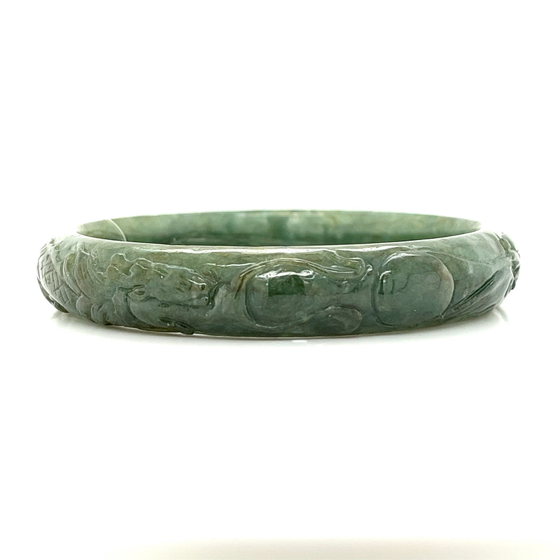 Jade Dragon Bangle