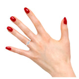 Princess Cut Channel Setting Engagement Ring