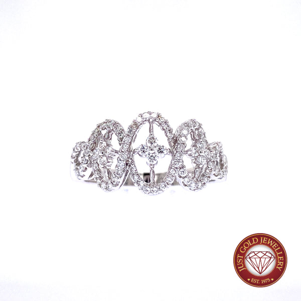 The Ornate Diamond Ring, Gold Jewellery Sydney Australia 