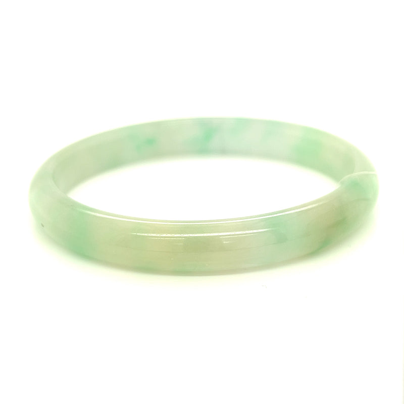 Yellow Green Jade Bangle