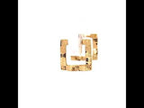 Square Hoop Earring