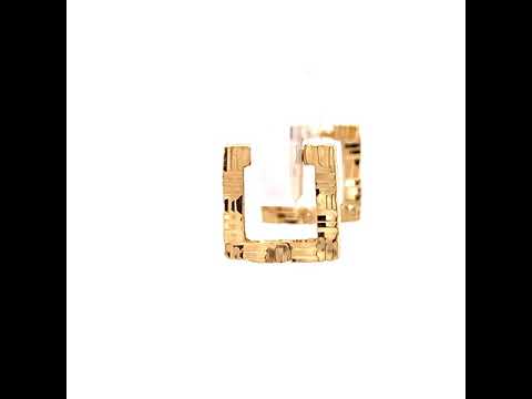 Square Hoop Earring
