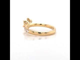 Yellow Gold Classic Six Prong Diamond Ring Setting