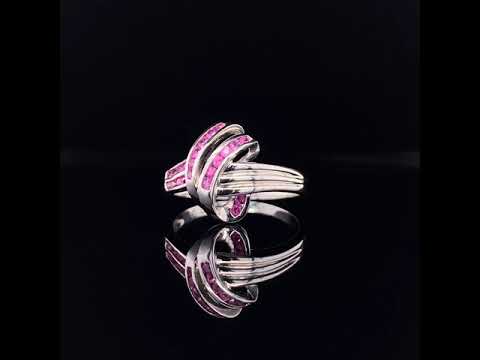 ruby knot ring