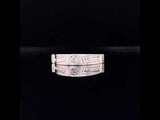 double dash diamond ring