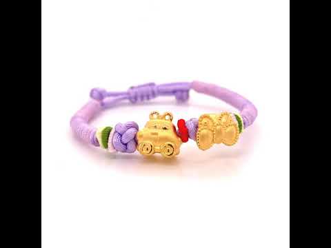 Car And Bow Bracelet
