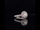 Halo Engagement Ring