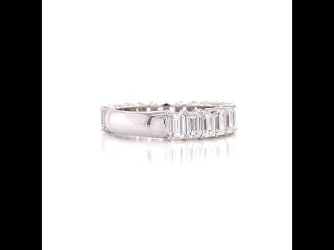 Emerald Diamond Eternity Ring