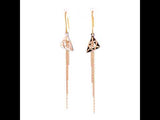 Geometric Triangle Earrings