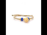 24K Yellow Gold Lucky Bell Bracelet