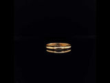 18k yellow gold ring video