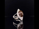 Cats Eye Diamond Ring