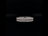 Pavé setting wedding band video