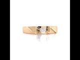 Yellow Zig Zag Diamond Wedding Set