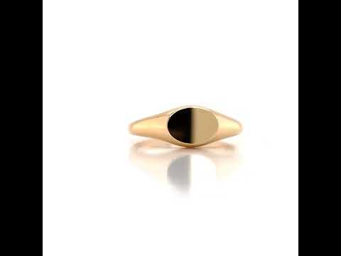 Thin Signet Ring