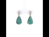 Spectacular Tourmaline Diamond Earring