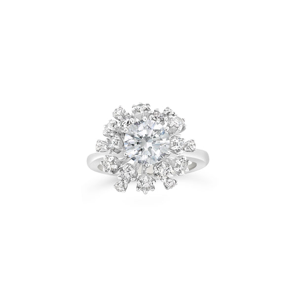 Galaxy star diamond ring