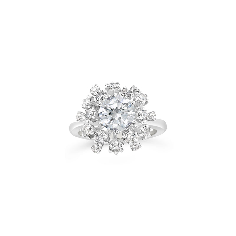 Galaxy star diamond ring